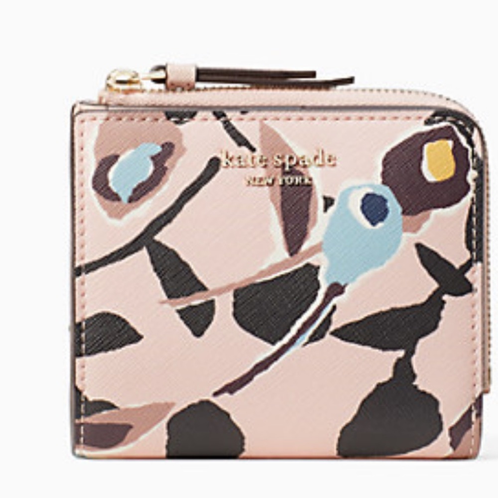 Brand new Kate Spade L-zip bifold wallet